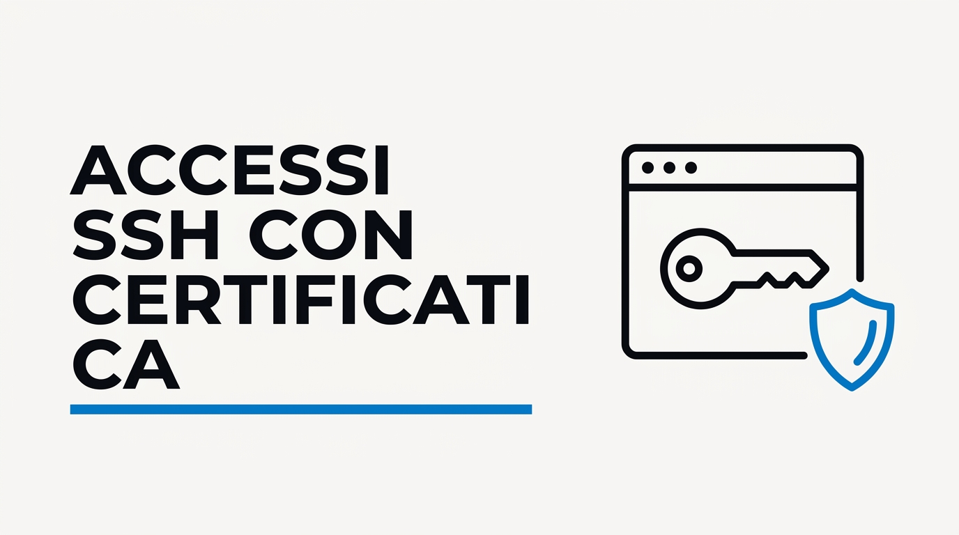 Gestione Accessi SSH con Smallstep CA Interna: Oltre le Chiavi Statiche
